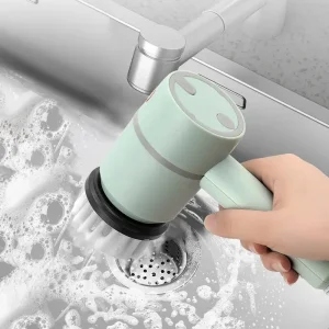 Cleanova SpinBrush | Oplaadbare elektrische reinigingsborstel met 360° rotatie & IPX7