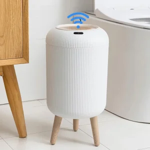 Vekkio Sense | Automatische prullenbak met bewegingssensor voor badkamer, keuken of kantoor