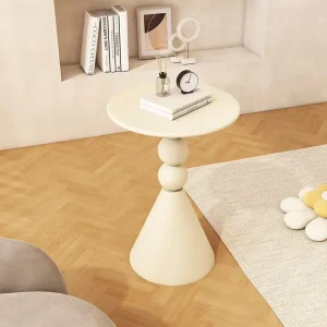 Bijzettafel Scandinavisch Minimalistisch | Compact & Lichtgewicht | Creatief Modern Ontwerp | IJzeren Frame