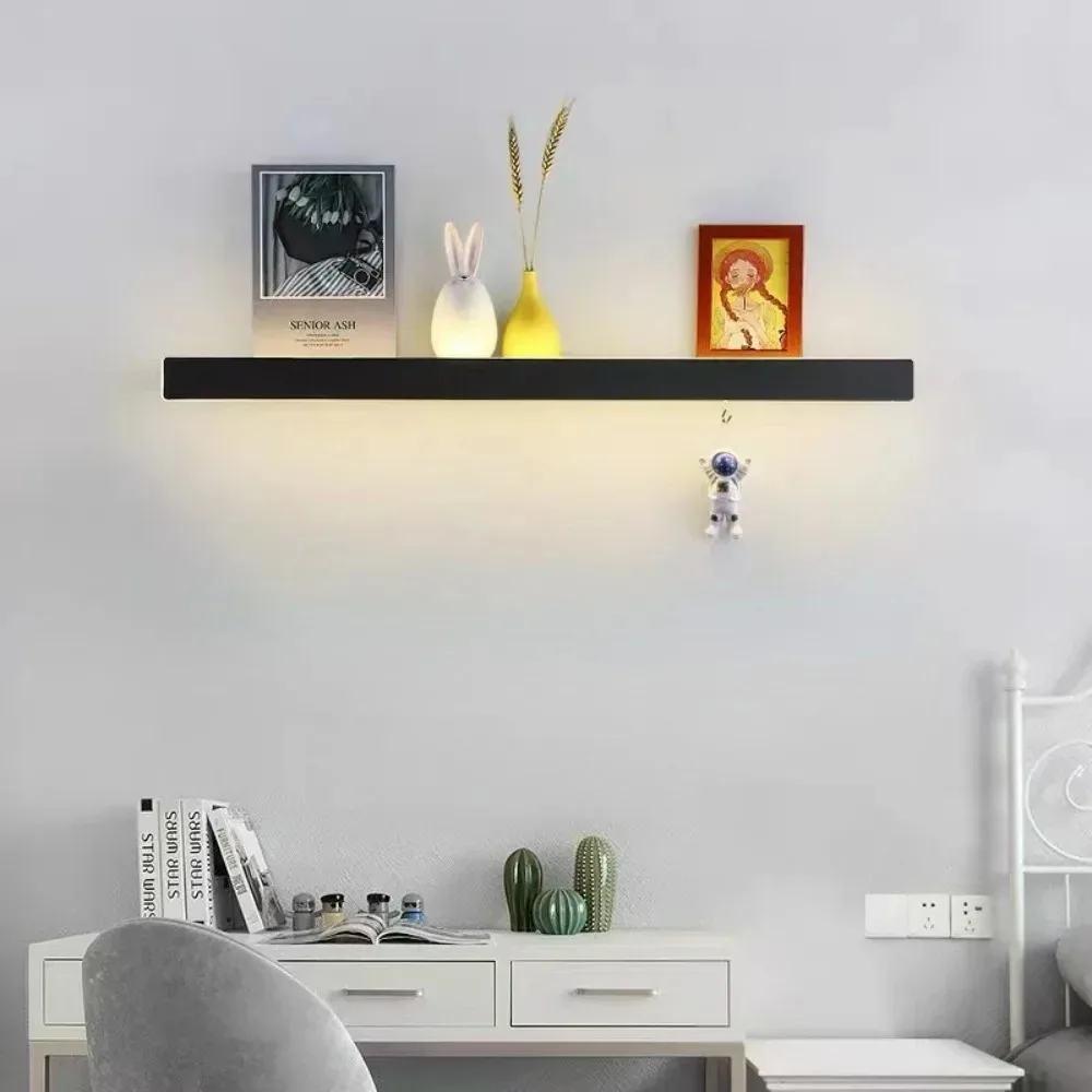 Luntheris | Moderne LED-wandlamp met geïntegreerd nachtkastje - Afbeelding 4