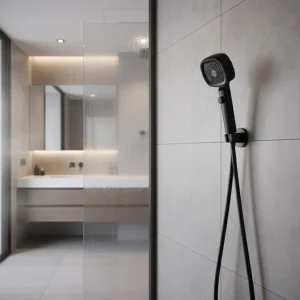 HydraFlow hogedruk douchekop – 3 straalsoorten, waterbesparend & robuust ABS-materiaal
