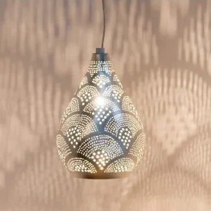 Oosterse Filigrain Elegance Mini Fan Silver