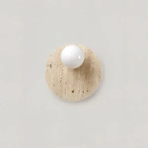 Wabi-Sabi wandlamp natuurtint – minimalistische lamp met warm licht