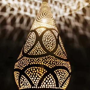 Oosterse filigrain hanglamp Elegance Gold