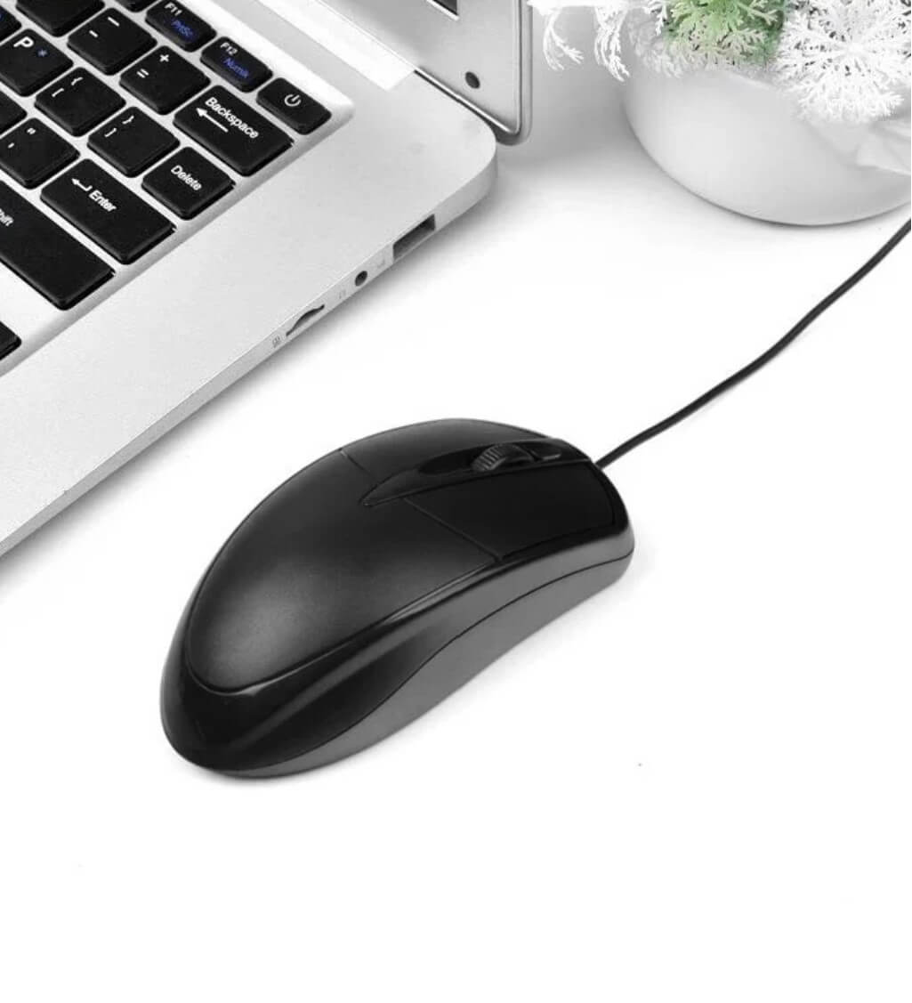 Toetsenbord en muis bedraad ANDR – Zwart Qwerty - Afbeelding 7
