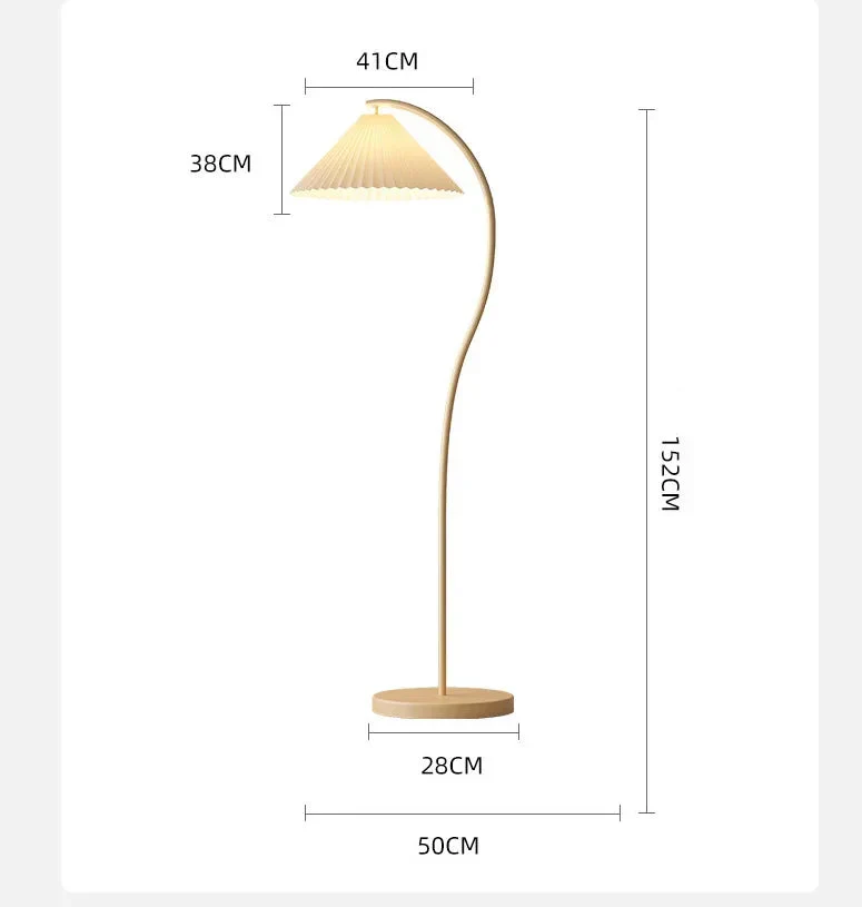 Auralis Loom | Moderne LED-vloerlamp met stoffen kap in Nordic-stijl - Afbeelding 9